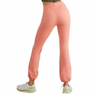 New FP Movement Women's Let's Bounce Pants Crop‎ Joggers Crush Blush Small